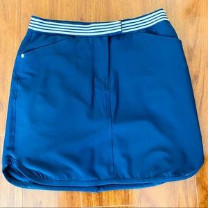 GG Blue Luxe Athletic Skort Skirt Shorts Navy Blue Size 4 Golf Pickleball Tennis